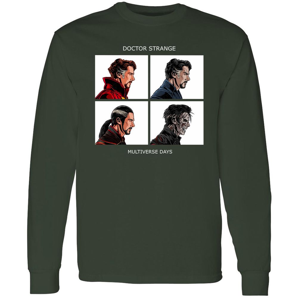 Long Sleeve T-Shirt - 4RS6JWJV - Forest Green - 4