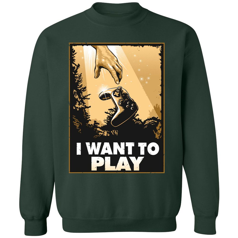 Classic Unisex Sweatshirt - W58TL4SJ - Forest Green - 4