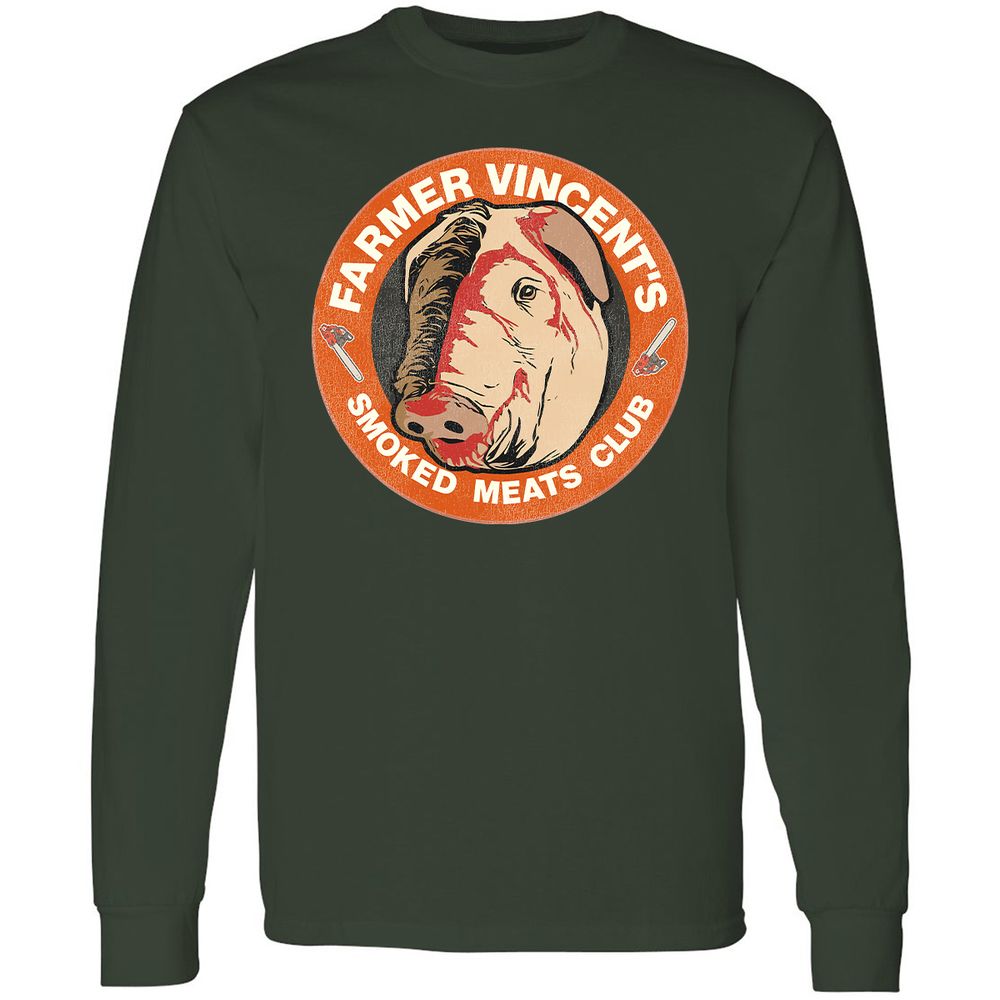 Long Sleeve T-Shirt - A5CRVHKU - Forest Green - 4