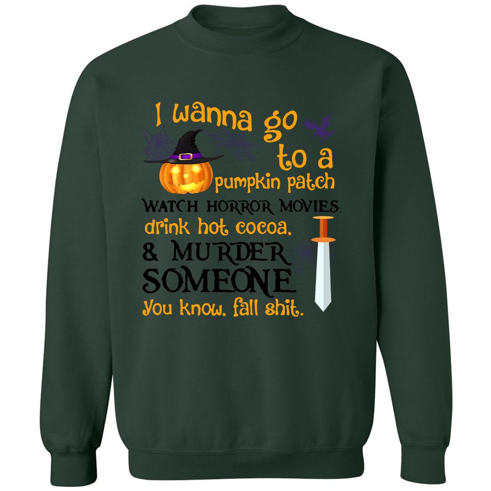 Classic Unisex Sweatshirt - 517A2KEB - Forest Green - 4