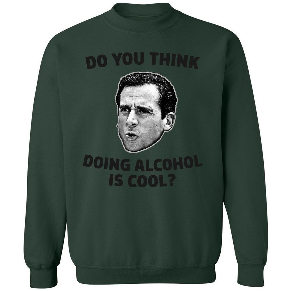 Classic Unisex Sweatshirt - JDEQAN5H - Forest Green - 4