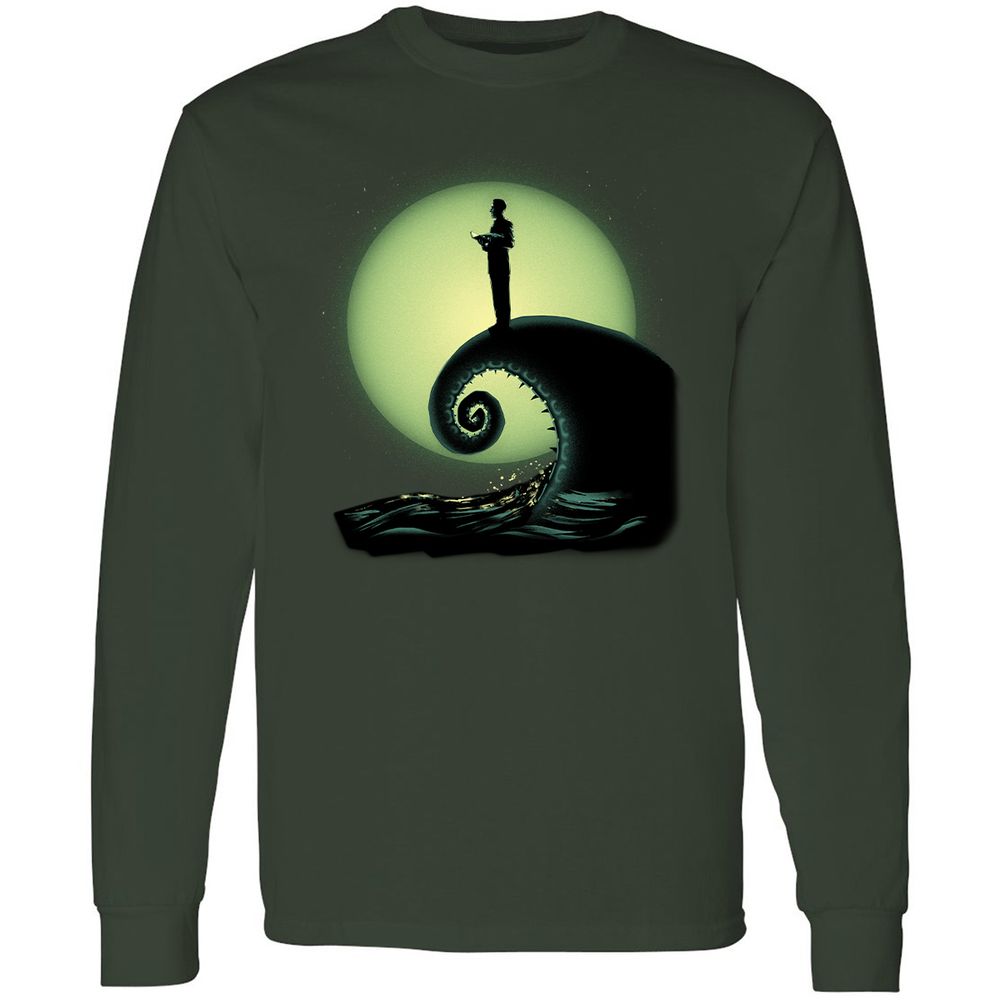 Long Sleeve T-Shirt - UZ63UQQF - Forest Green - 4