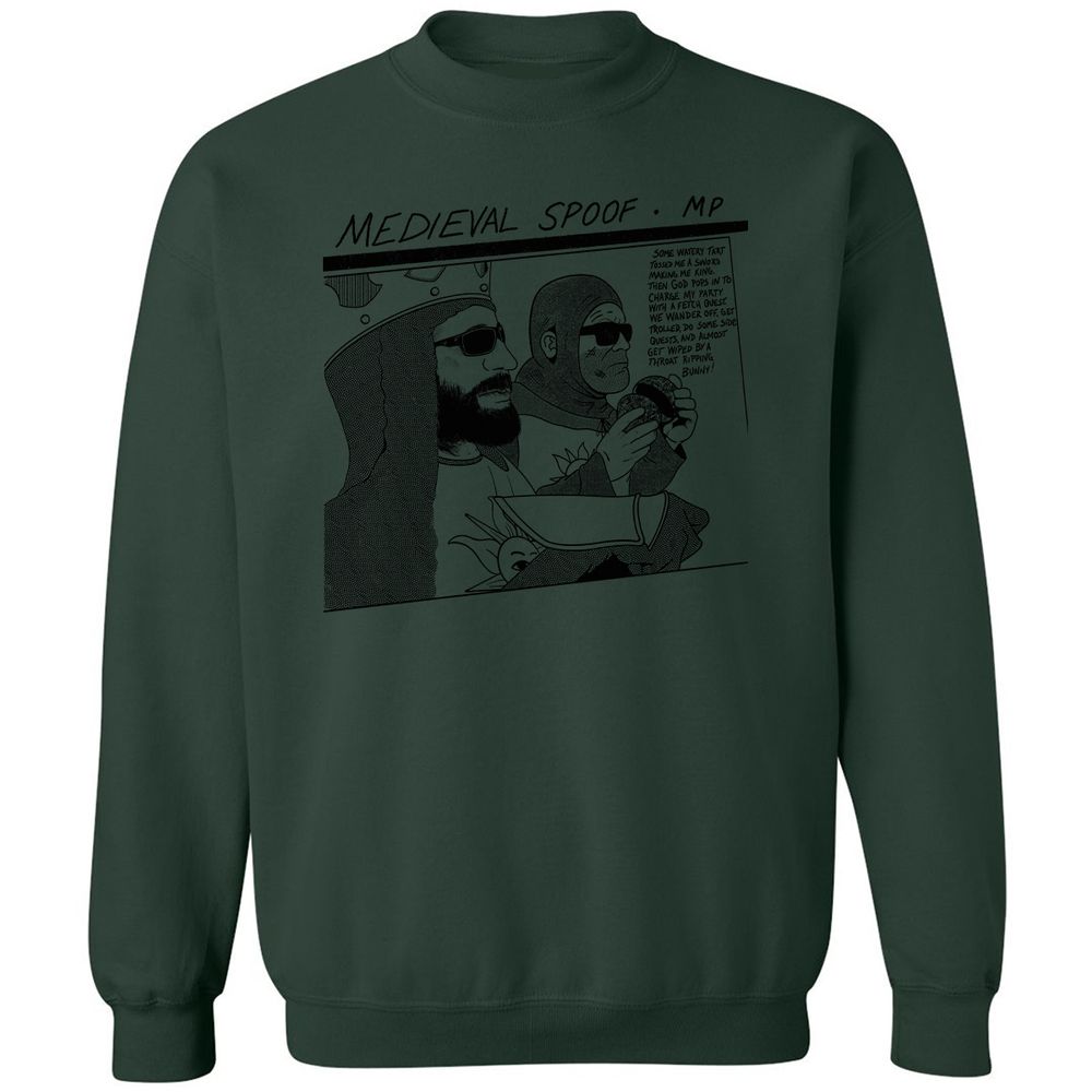 Classic Unisex Sweatshirt - Z4LW455Q - Forest Green - 4