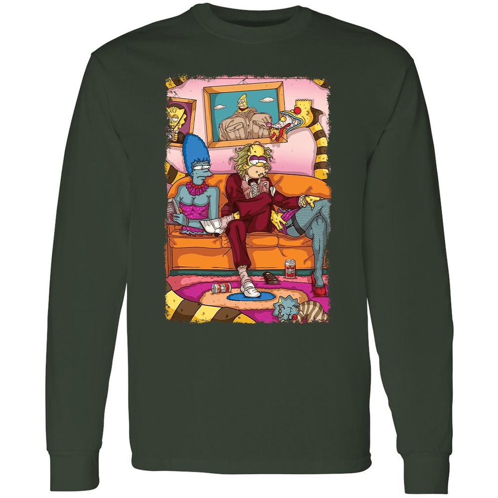Long Sleeve T-Shirt - 21TJ8W3V - Forest Green - 4