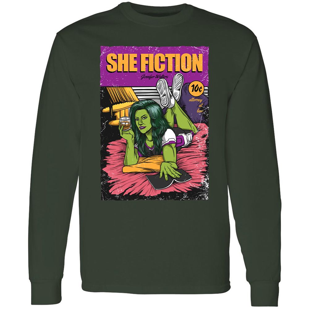 Long Sleeve T-Shirt - KJ35ZQ26 - Forest Green - 4