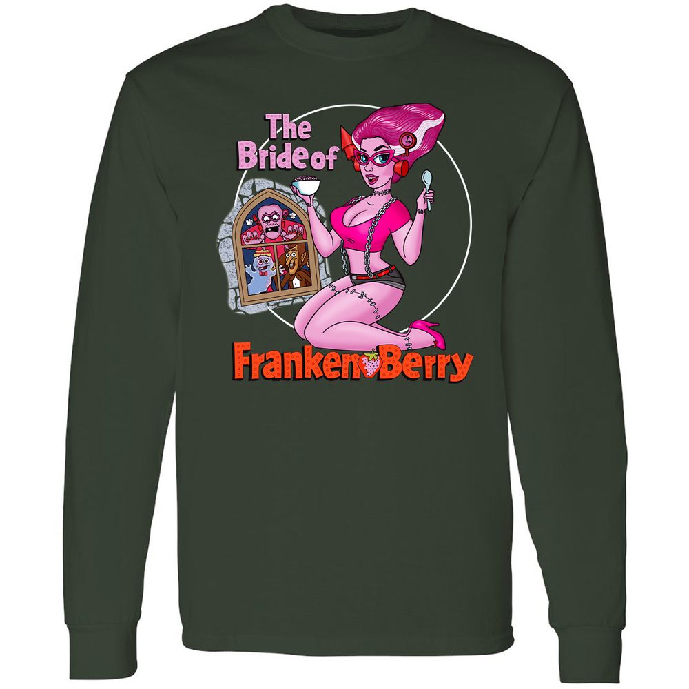 Long Sleeve T-Shirt - W2PG7KKV - Forest Green - 4