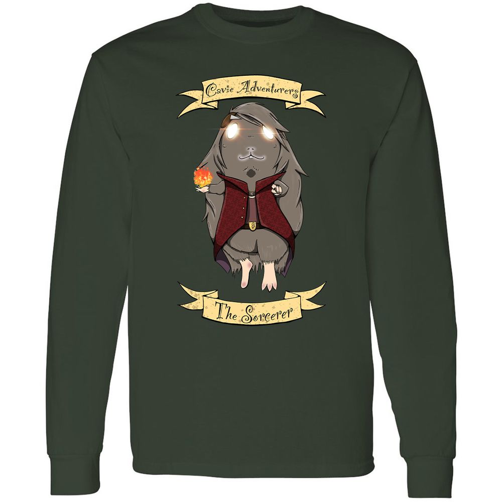 Long Sleeve T-Shirt - HUSPURFU - Forest Green - 4