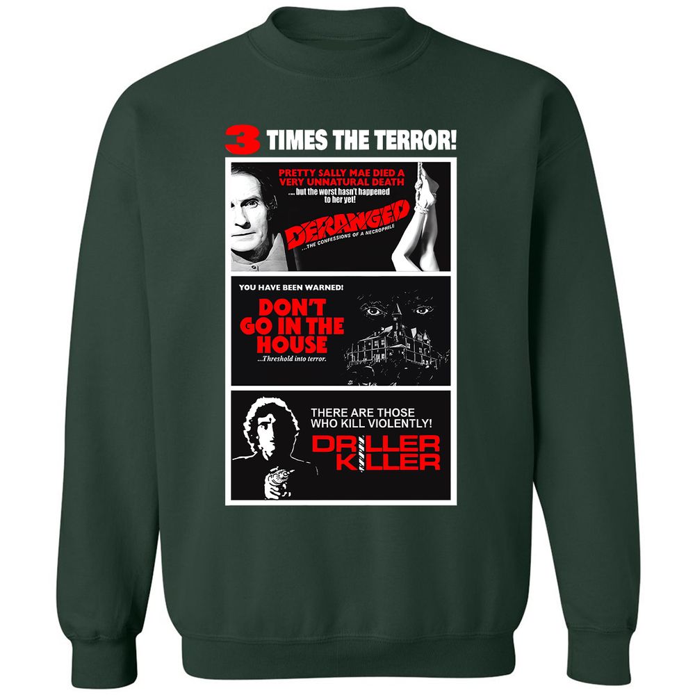 3 Times the Terror - Forest Green - 4