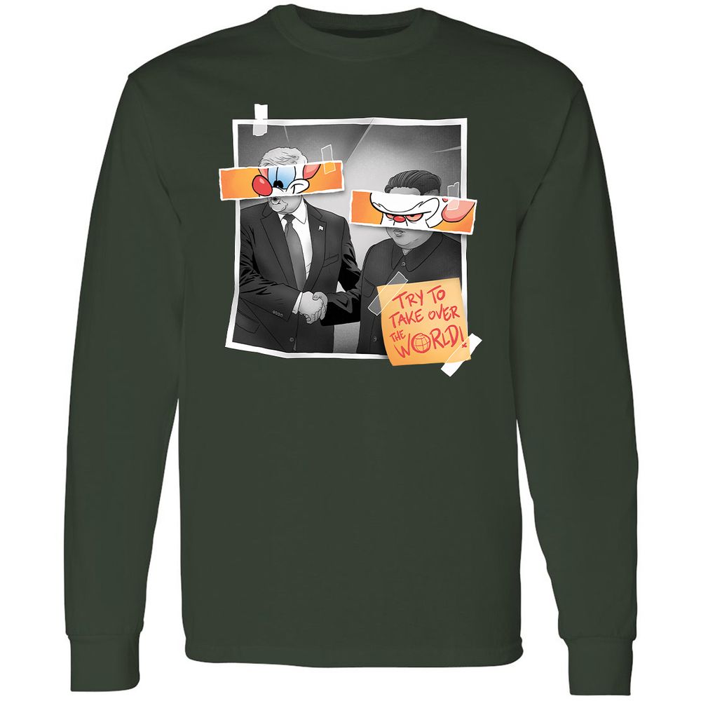 Long Sleeve T-Shirt - V184K7TK - Forest Green - 4