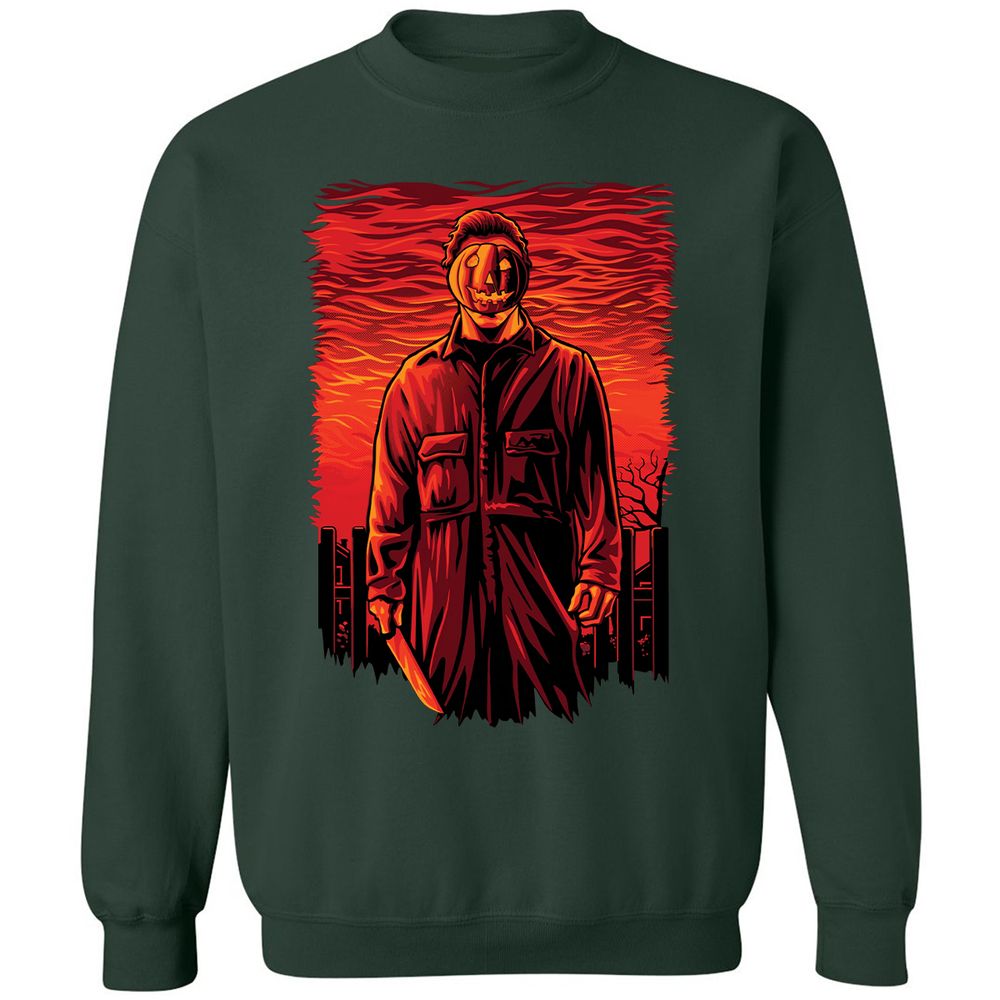 Classic Unisex Sweatshirt - 6F1EYGF5 - Forest Green - 4