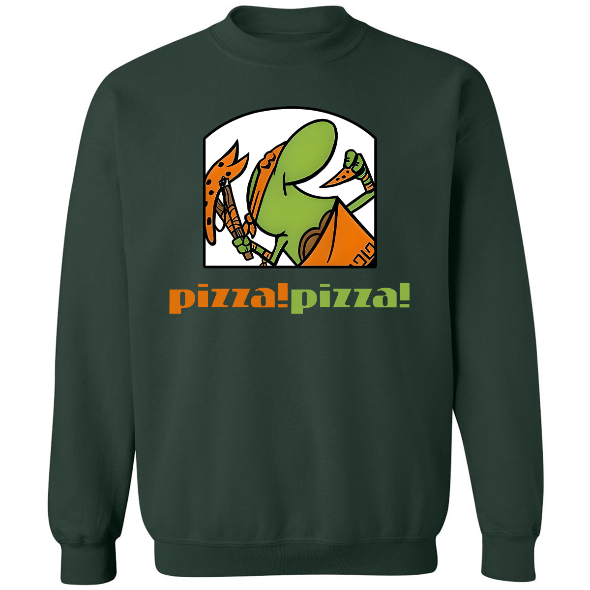 Classic Unisex Sweatshirt - XPQJJ3CU - Forest Green - 4