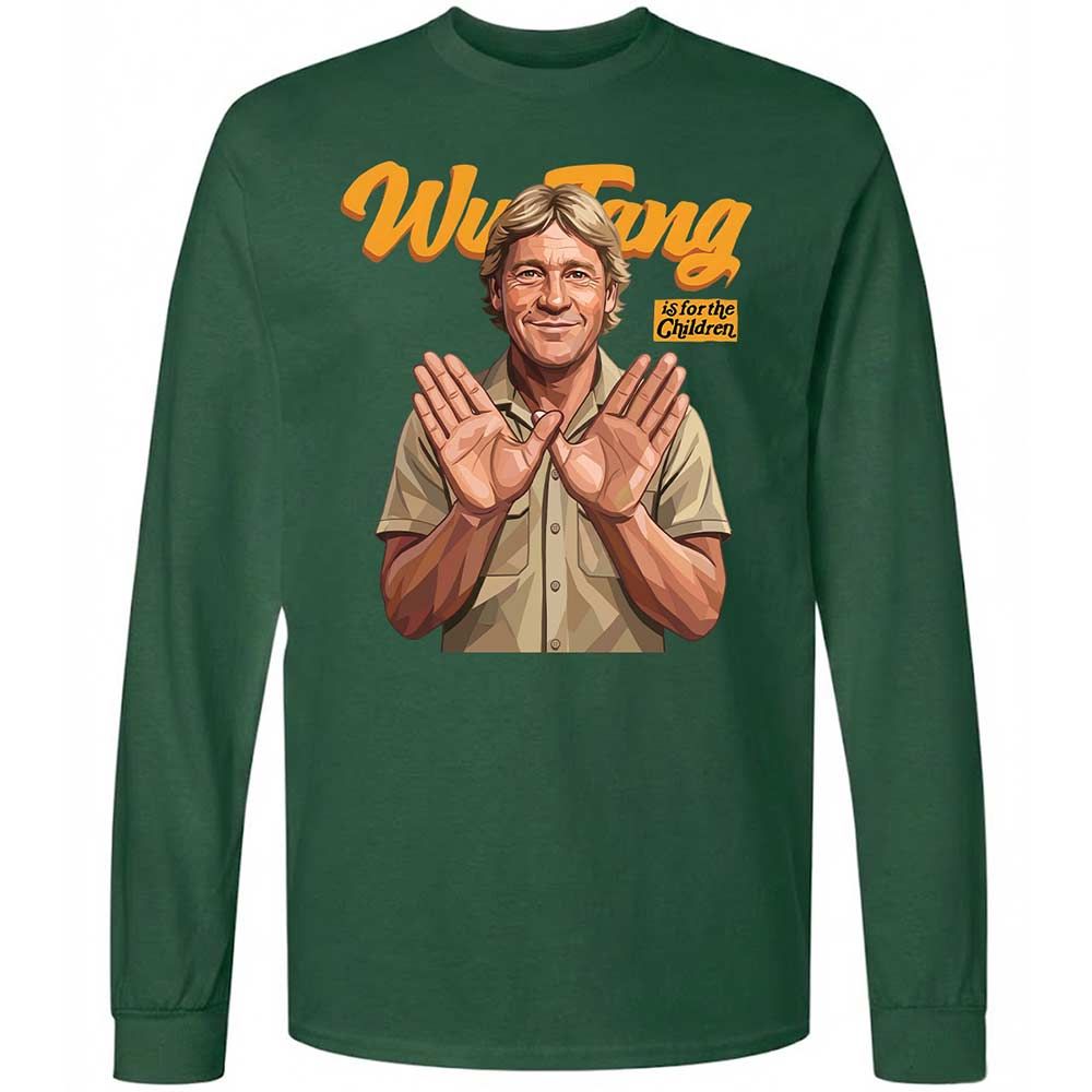 Steve Irwin or the Children - Forest Green - 4