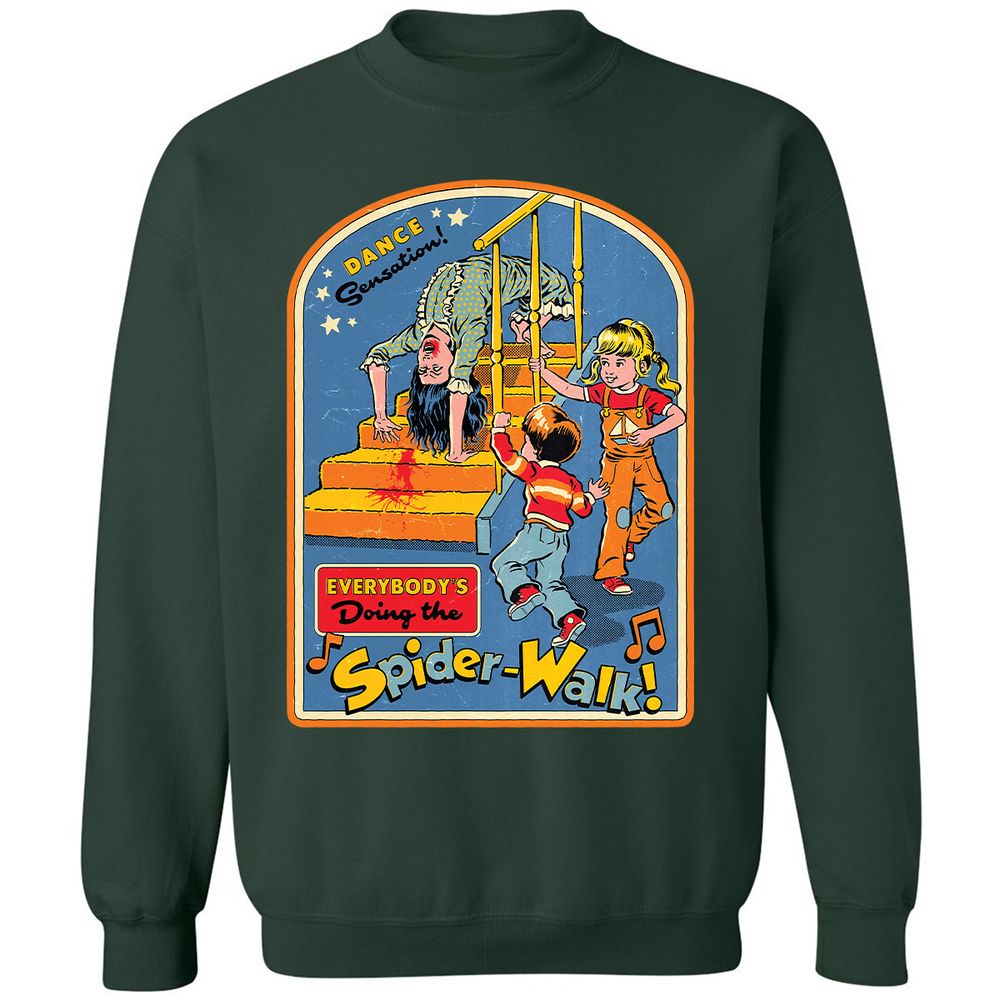 Classic Unisex Sweatshirt - 3WLCEEH1 - Forest Green - 4