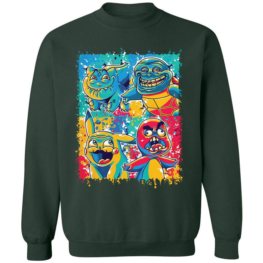 Classic Unisex Sweatshirt - VP9AW9DR - Forest Green - 4