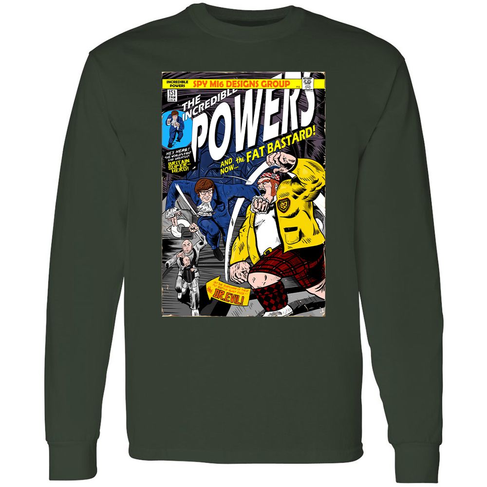 Long Sleeve T-Shirt - 7RCFBWSY - Forest Green - 4