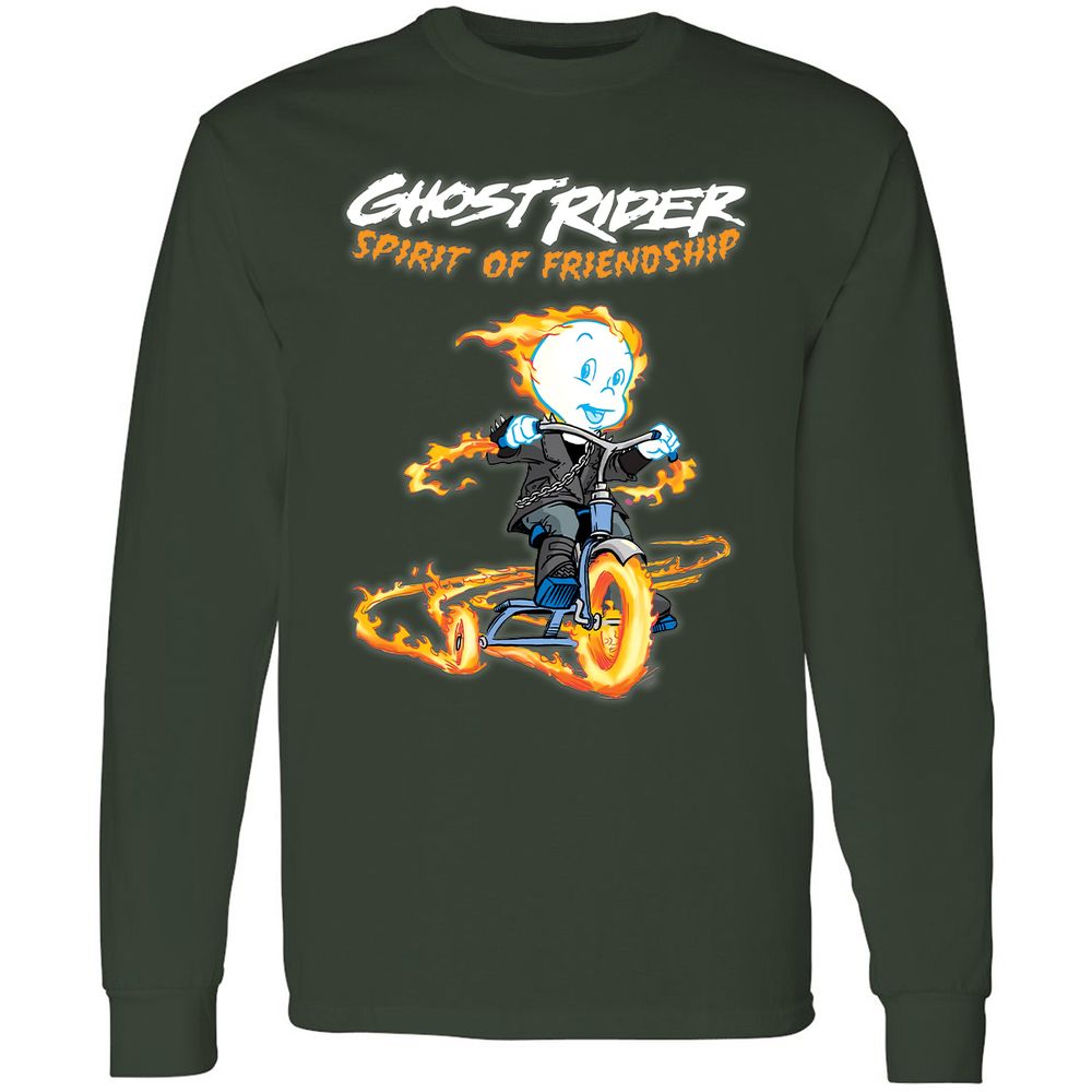 Long Sleeve T-Shirt - JMCG8DNR - Forest Green - 4