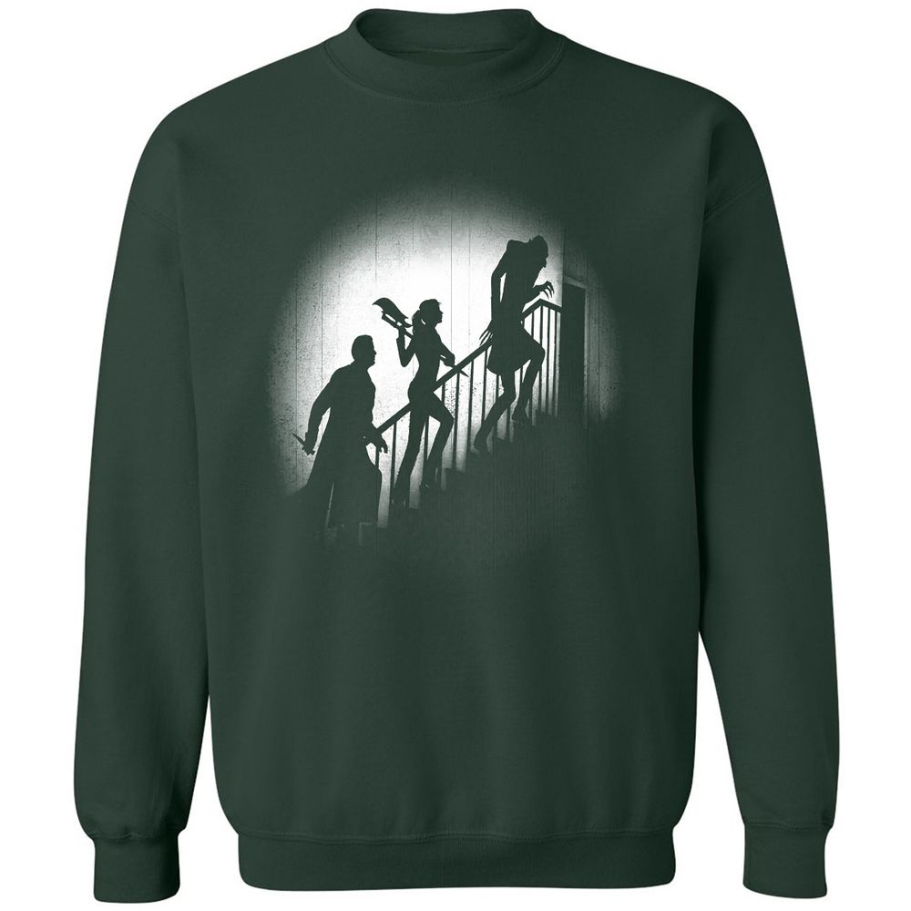 Classic Unisex Sweatshirt - N6AXVQU7 - Forest Green - 4
