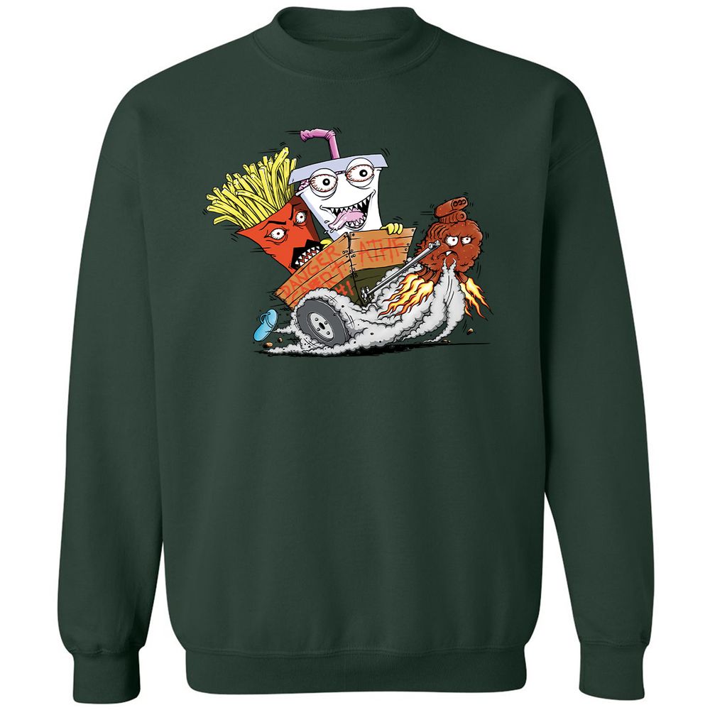 Classic Unisex Sweatshirt - W1UYF5T7 - Forest Green - 4