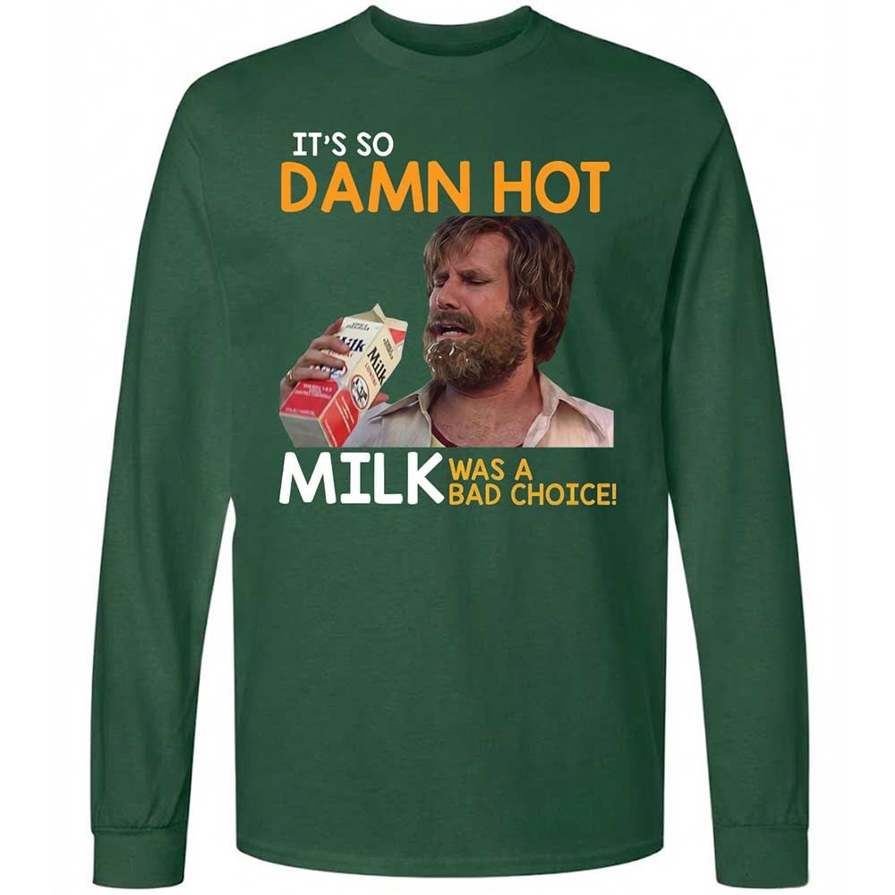 Long Sleeve T-Shirt - Y6UF8TA1 - Forest Green - 4