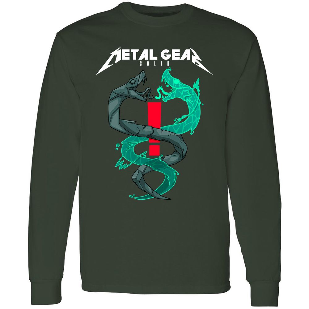 Long Sleeve T-Shirt - U9VP86YX - Forest Green - 4