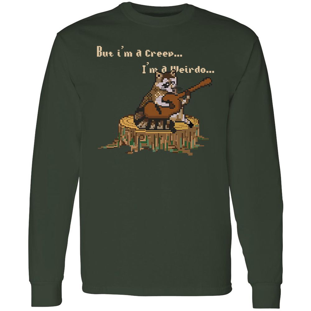 Long Sleeve T-Shirt - U6PBYVK5 - Forest Green - 4