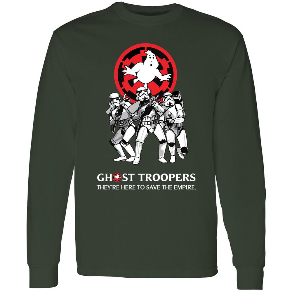 Long Sleeve T-Shirt - BTA6GE5L - Forest Green - 4