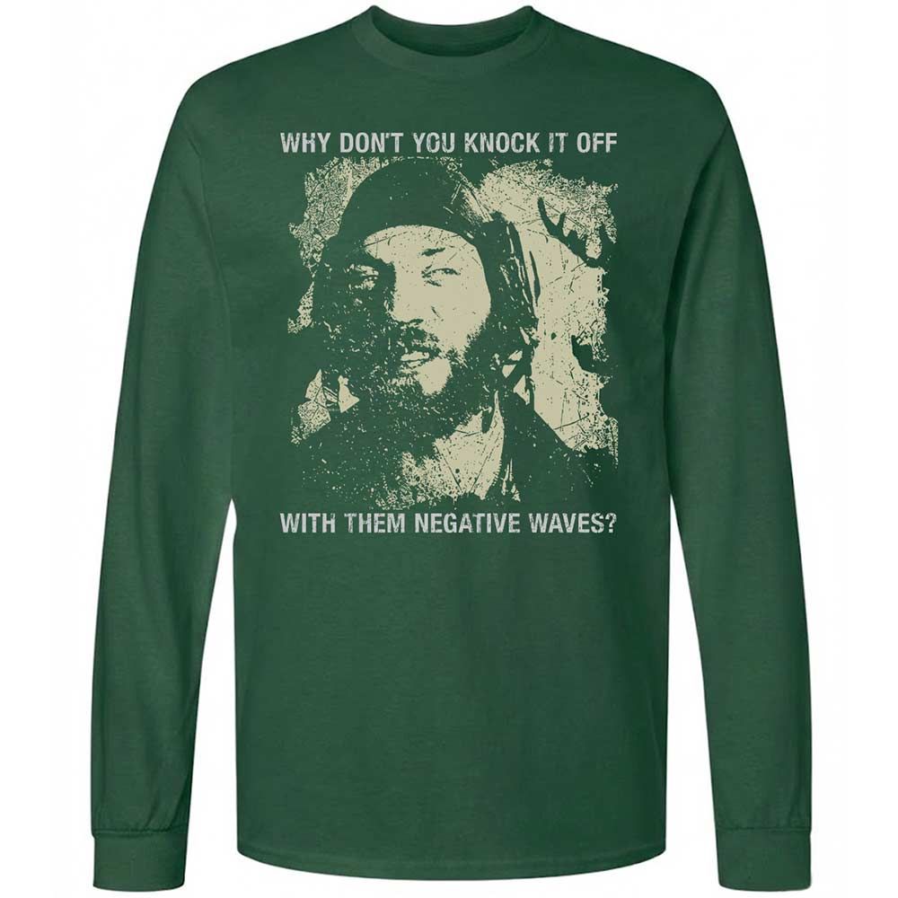 Long Sleeve T-Shirt - LU3PJJEJ - Forest Green - 4