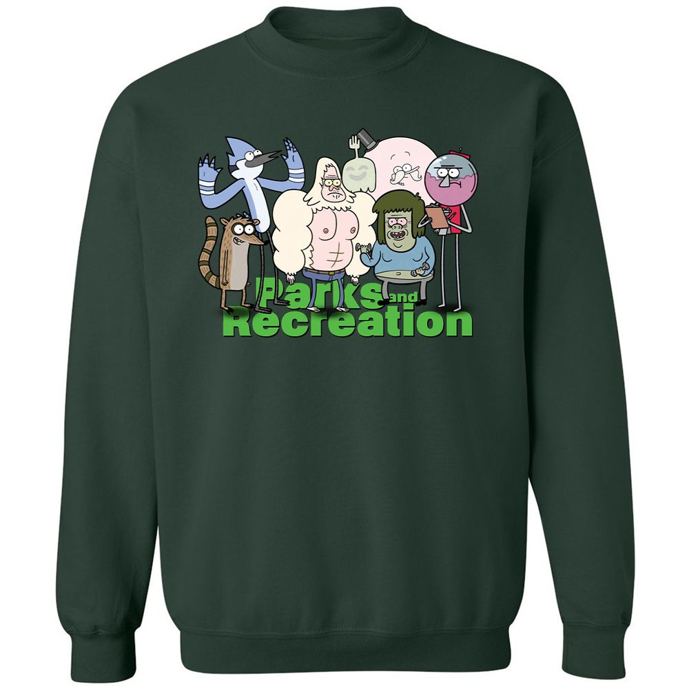 Classic Unisex Sweatshirt - Y7VKN3UW - Forest Green - 4