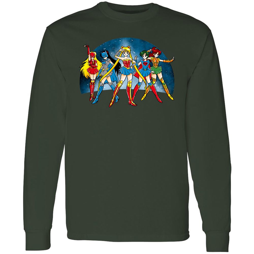 Long Sleeve T-Shirt - TQEJEY8P - Forest Green - 4