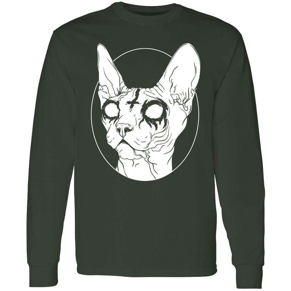 Long Sleeve T-Shirt - 52QRKPNA - Forest Green - 4