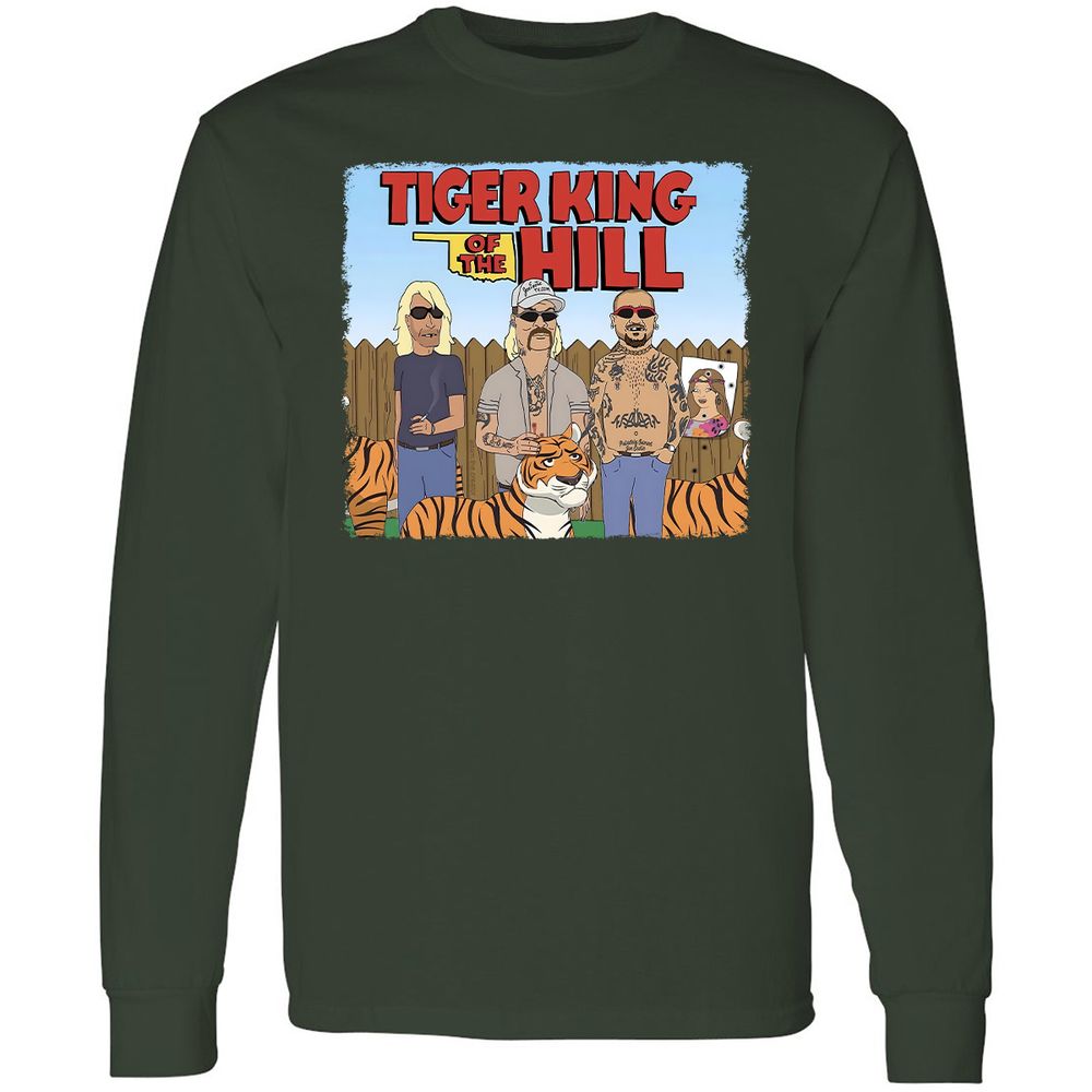 Long Sleeve T-Shirt - GRSF6XGY - Forest Green - 4