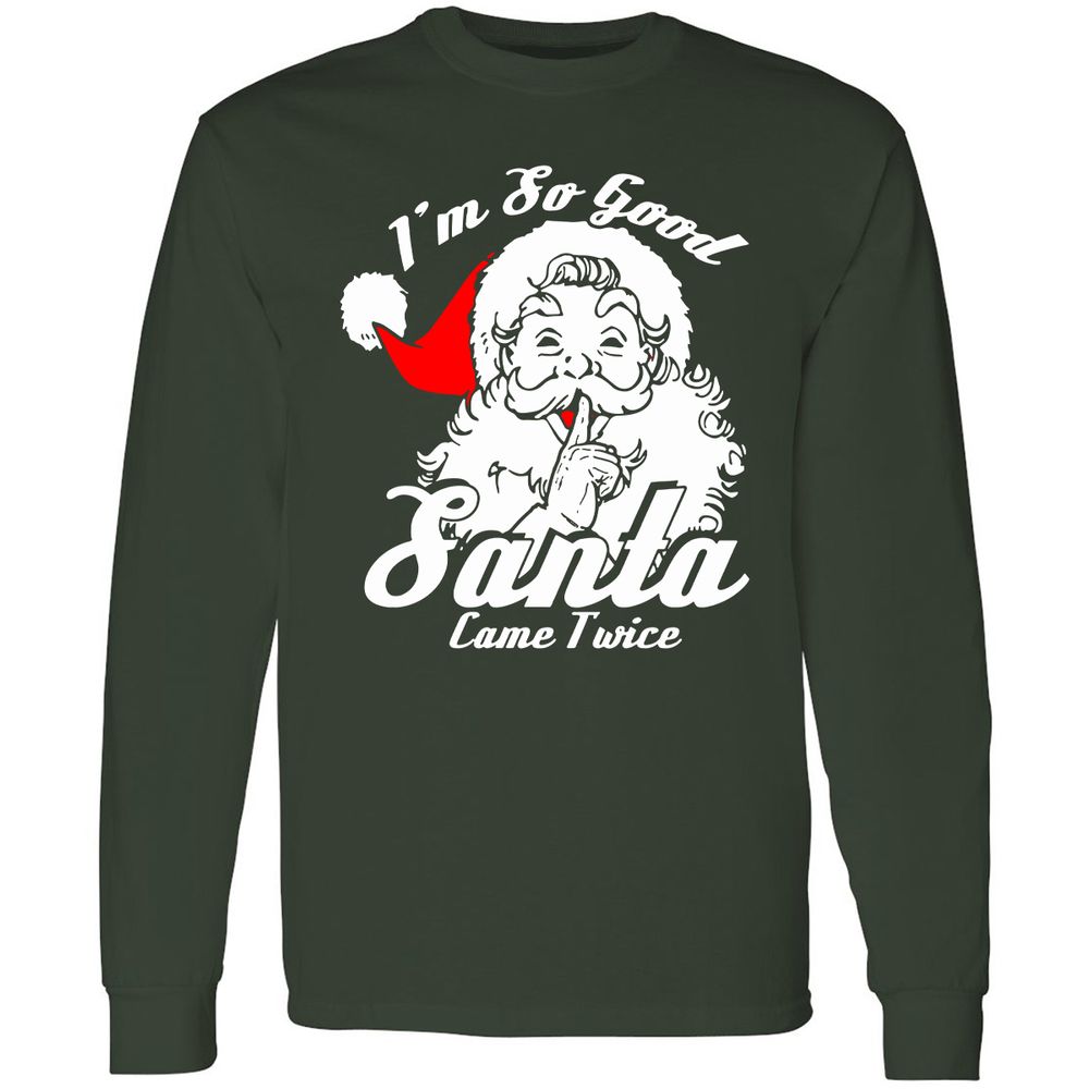Long Sleeve T-Shirt - V9E4M13Y - Forest Green - 4