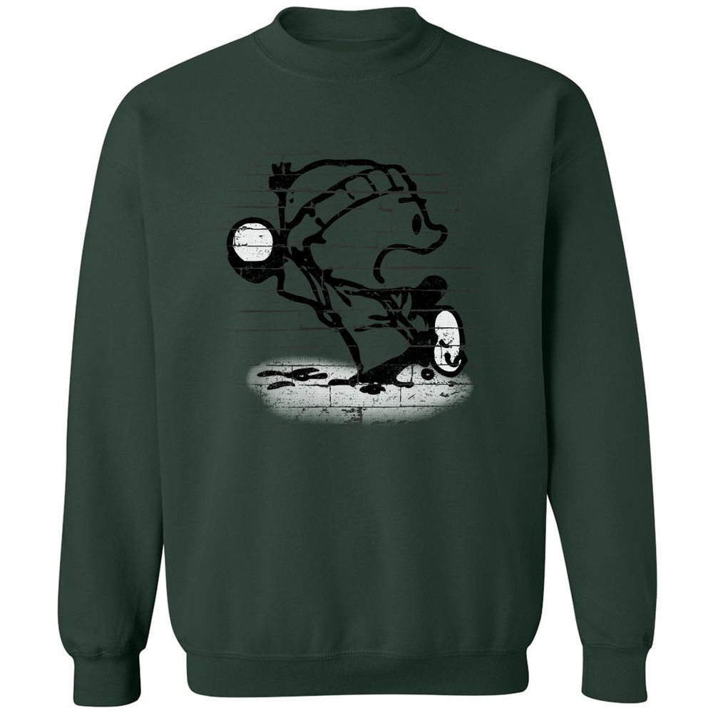 Classic Unisex Sweatshirt - 3CTM1ZQ5 - Forest Green - 4