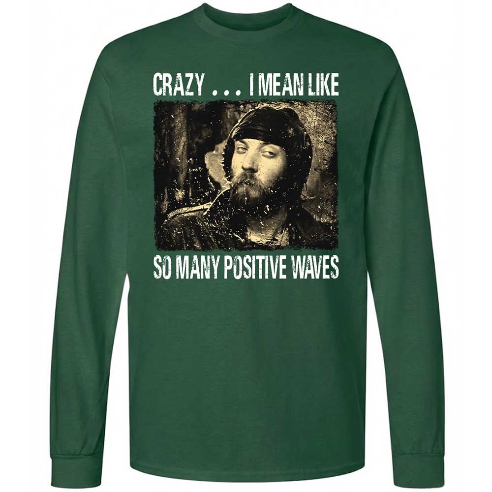 Many positive waves - Forest Green - 4