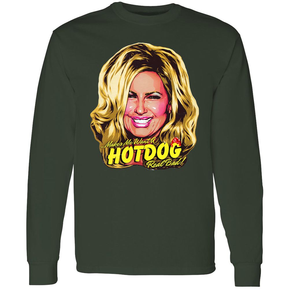 Long Sleeve T-Shirt - K2W96YW6 - Forest Green - 4