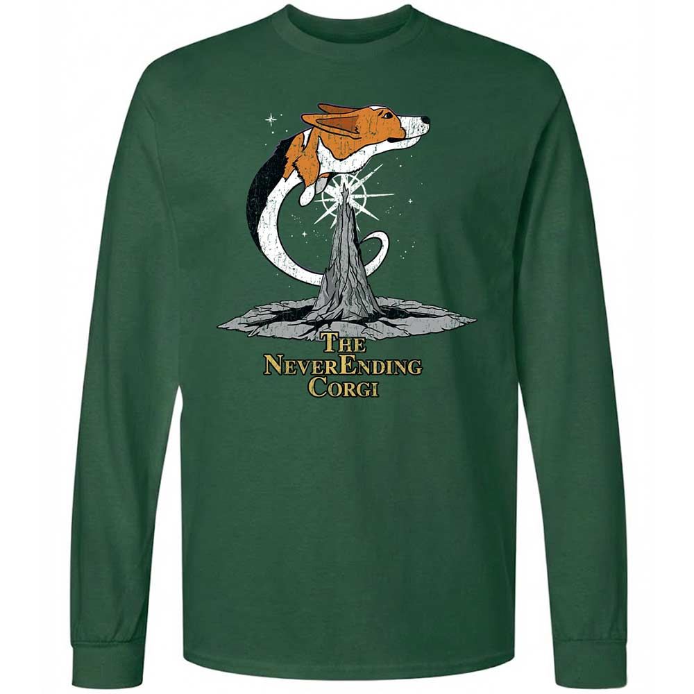 The NeverEnding Corgi - Forest Green - 4