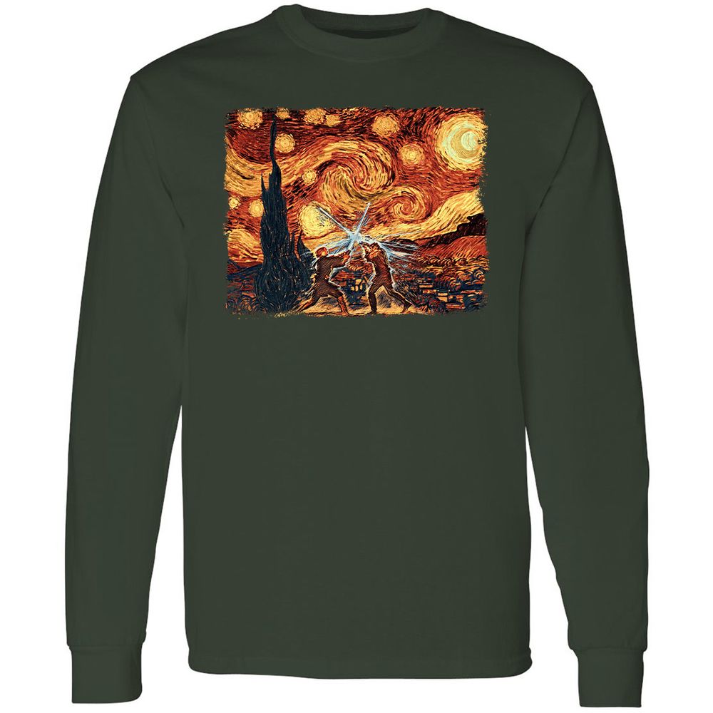 Long Sleeve T-Shirt - AEUY4QYJ - Forest Green - 4