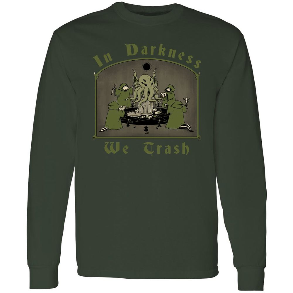 Long Sleeve T-Shirt - JLR7HAYG - Forest Green - 4