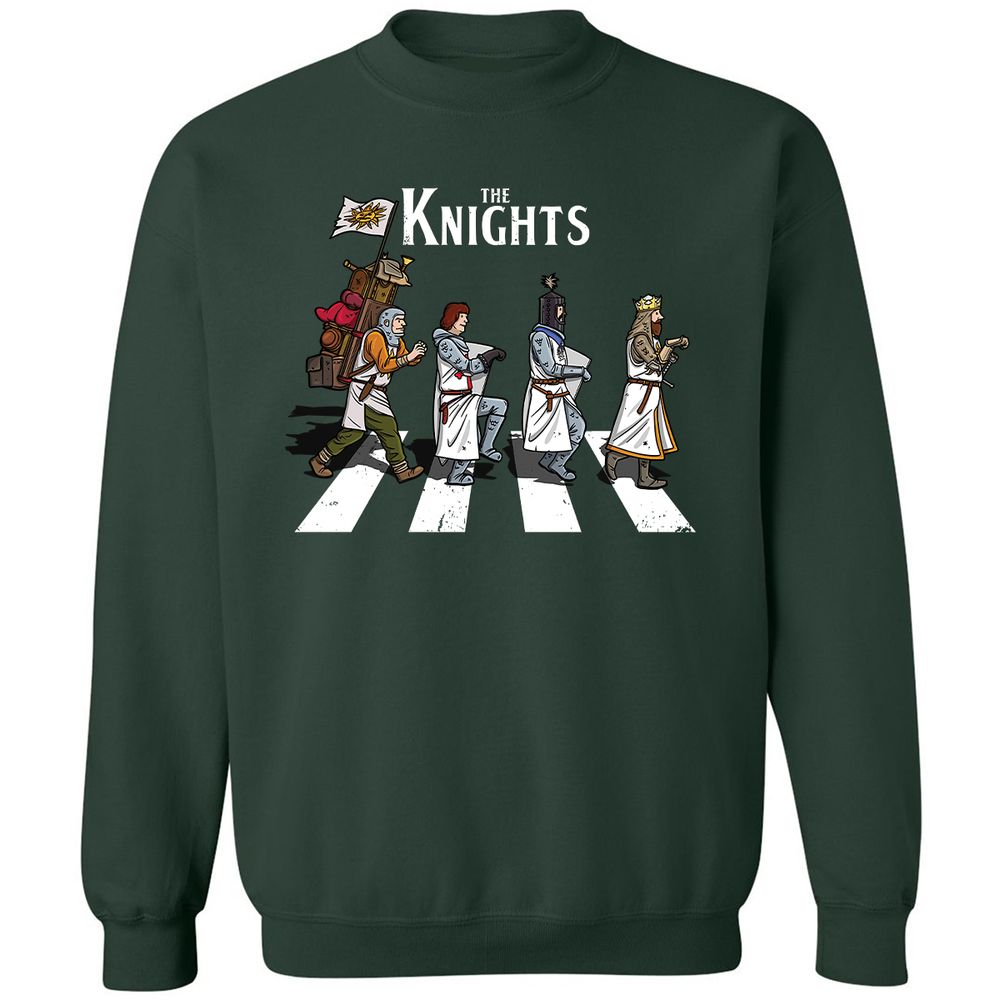 Classic Unisex Sweatshirt - B6RJGF56 - Forest Green - 4