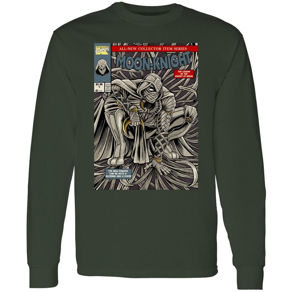 Long Sleeve T-Shirt - HFK11GJA - Forest Green - 4