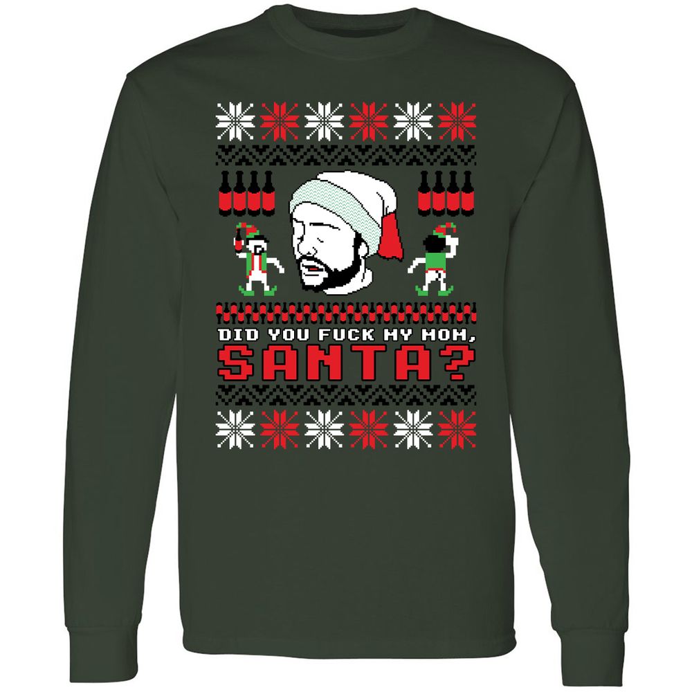 Long Sleeve T-Shirt - ZV4MXJB3 - Forest Green - 4