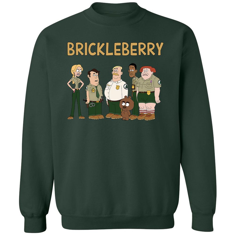 Classic Unisex Sweatshirt - HMWV8PYQ - Forest Green - 4
