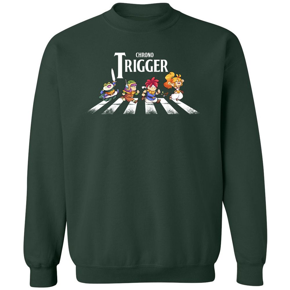Classic Unisex Sweatshirt - 77PH7FWR - Forest Green - 4