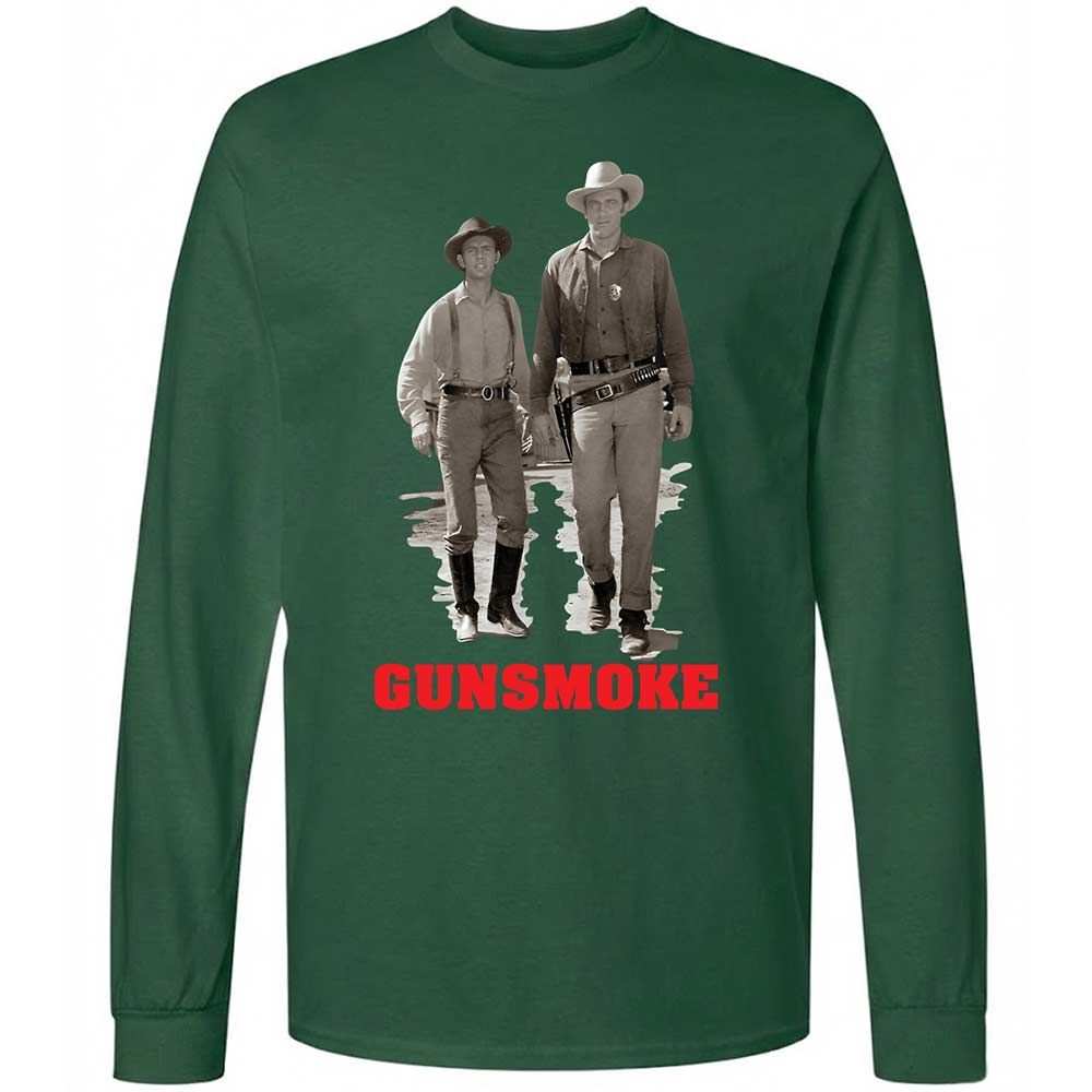 Long Sleeve T-Shirt - JBYFY8SX - Forest Green - 4