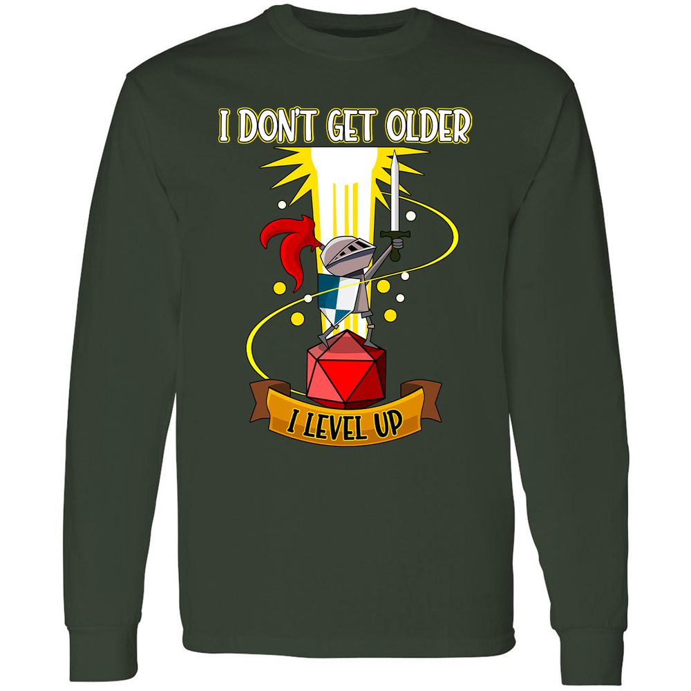 Long Sleeve T-Shirt - XBU7SRRD - Forest Green - 4