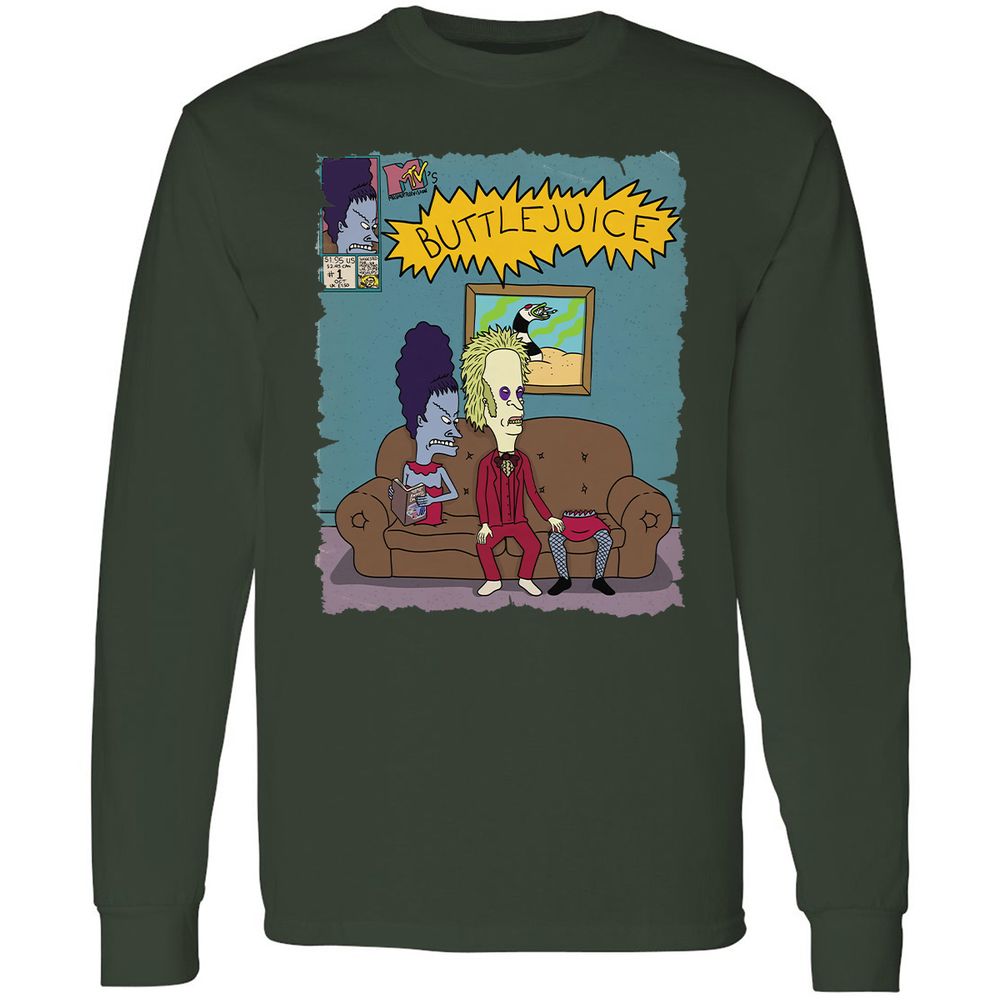 Long Sleeve T-Shirt - 5PCEK96G - Forest Green - 4