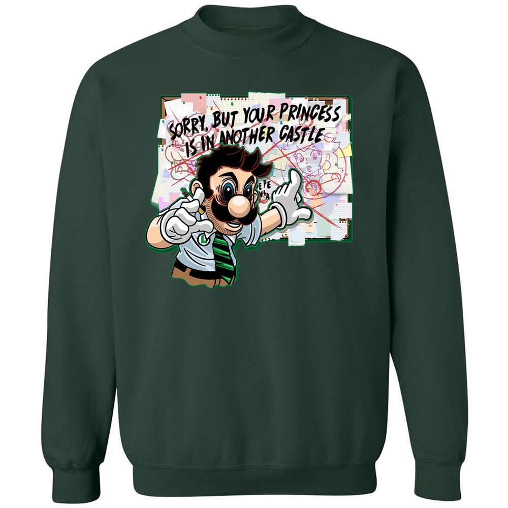 Classic Unisex Sweatshirt - NBWM1Y2N - Forest Green - 4