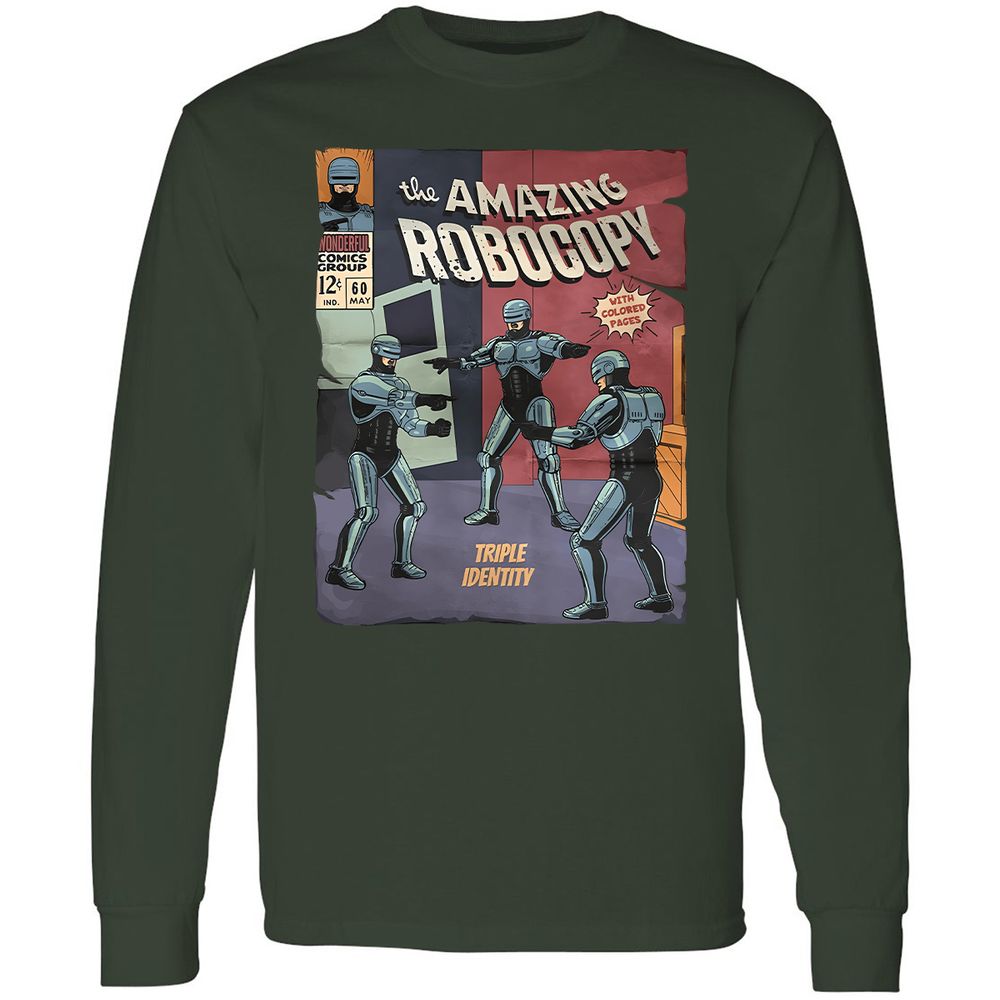 Long Sleeve T-Shirt - RSE5S91K - Forest Green - 4