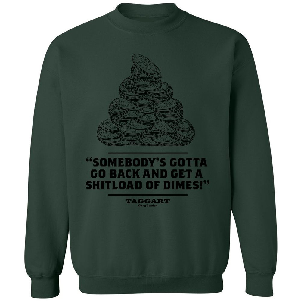 Classic Unisex Sweatshirt - L1U5TQYP - Forest Green - 4
