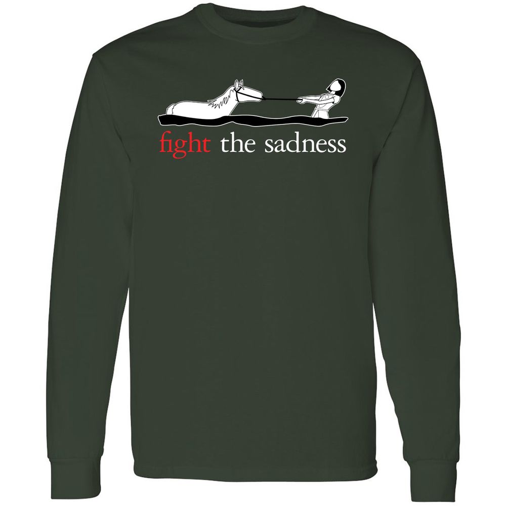 Long Sleeve T-Shirt - FGR9LWQL - Forest Green - 4